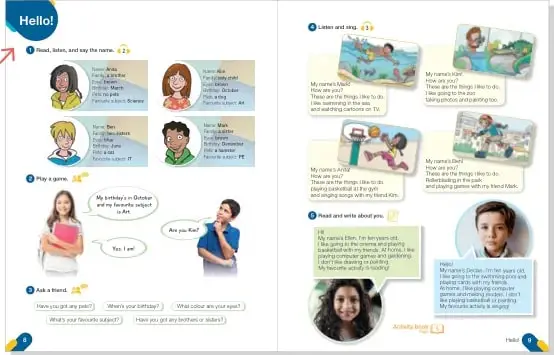 Portada del Activity Book 'Get ready with English 5', editorial Richmond.