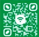 Código QR verde para acceder al enlace sobre cómo realizar una declamación dramatizada