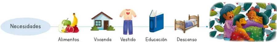 Ilustración de niñas y niños jugando juntos al aire libre, representando la convivencia social.