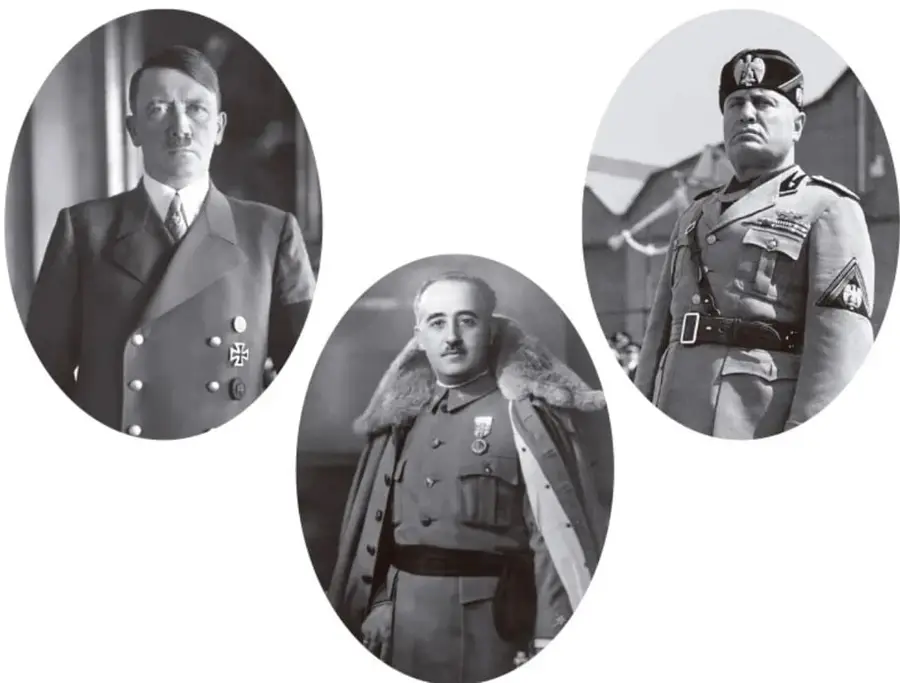 Retrato en blanco y negro de Adolf Hitler con uniforme militar.