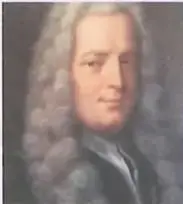 Retrato de Gabriel Cramer acompañado de una nota histórica sobre su aporte matemático.