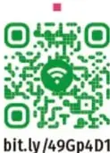 Caja didáctica con código QR y enlace bit.ly/49Gp4D1 que invita a observar el video introductorio del proyecto.