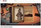Captura de un video relacionado con fotografías históricas y la vida trabajadora de la sociedad.