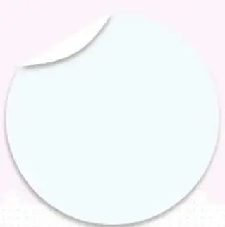 Forma circular blanca con borde curvo, similar a una burbuja o espacio para escribir, junto al número de página 130.