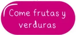 Etiqueta rosa con la palabra AGUA.