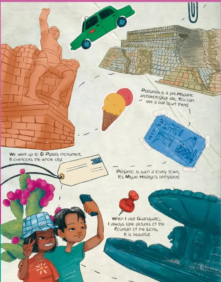 Figura 1 de Uérakua anapu uantakua. Projects and Readings. Libro de Educación Telesecundaria Grado 1° Ciclo Escolar 2025 - 2026