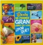Portada del libro "Mi primer gran libro de los ¿por qué?" con ilustraciones coloridas de animales y la palabra GRAN destacada.