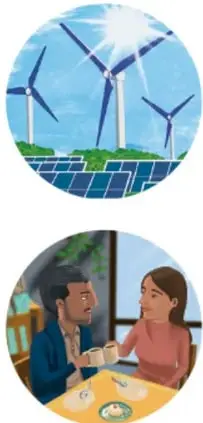 Personal de salud atendiendo a una niña, representando la vida saludable.