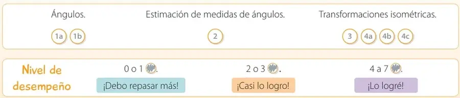 Molino con pétalos rojos en forma de trapecio alrededor de un hexágono amarillo y un asta naranja formada por triángulos apilados.