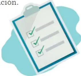 Ilustración de un portapapeles con una lista de verificación (palomitas) que simboliza el registro de datos.