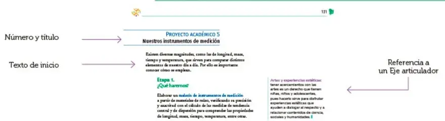Esquema de la planeación con flechas que conectan la definición, el recuadro PLANEACIÓN con sus tres viñetas y la nota sobre conocer los productos de los proyectos.