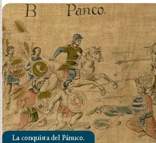 Retrato de fray Andrés de Olmos, misionero franciscano, escribiendo en un libro.