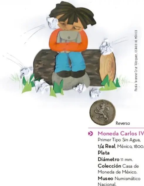 Ilustración de una niña sentada en un tronco, con la cabeza apoyada en las manos y aspecto triste, rodeada de papeles desechados; representa a un niño que enfrenta una situación difícil.