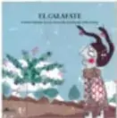 Portada del libro 'El calafate' con ilustración de una niña y una planta.