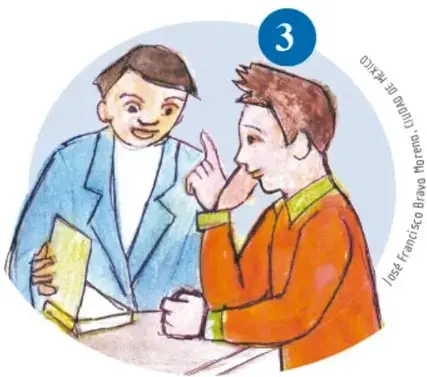 Persona en posición de meditación; ilustra guardar la calma.
