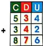 Recuadros informativos sobre dados y sobre el uso de la matemática en la construcción.