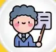 Cuatro arcos concéntricos de colores (rosa, amarillo, azul, verde) con íconos: libro abierto, profesor con pizarra, estudiante leyendo y joven sonriente, conectados con líneas punteadas a cada pregunta-guía.