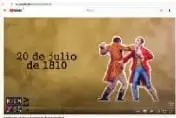 Recuadro de competencia digital que invita a conocer más sobre la vida de Francisco de Paula Santander mediante un enlace.