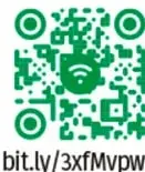 Código QR verde que enlaza a bit.ly/3xfMvpw
