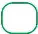 Tres círculos vacíos rotulados Objeto 1, Objeto 2 y Objeto 3 para pintar según la clave de color.