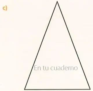 Dos triángulos para construir mediatrices, circuncentros y circunferencias circunscritas.
