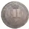 Fotografía del anverso de la Medalla Fernando VII, plata, 37 mm, Casa de Moneda de México, 1812.