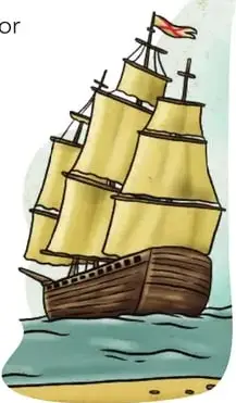 Ilustración alusiva al barco esclavista de 1805.