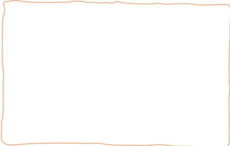 Marco rectangular de línea dibujada a mano donde el estudiante escribe su descripción personal (ítem 3).