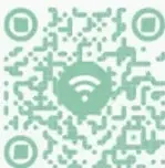 Código QR verde menta con el texto 'Disponible en https://acortar.link/js0Udc'.