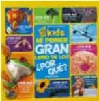 Portada del libro "Mi primer gran libro de los ¿Por qué?" con ilustraciones coloridas de animales.