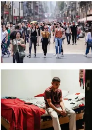 Fotografía de una calle concurrida con numerosas personas caminando, representando la diversidad en el espacio público.