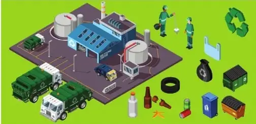 Recuadro de competencia digital que invita a revisar un enlace sobre los métodos para construir rellenos sanitarios.