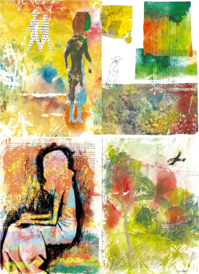 Figura 1 de Colección Sk´asolil. Múltiples lenguajes.   Libro de Educación Secundaria Grado 2°  Ciclo Escolar 2025 - 2026