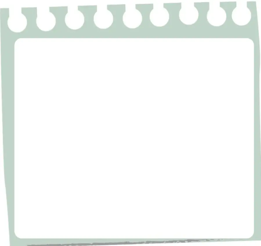 Cuadro grande en blanco con borde verde decorado con círculos, destinado a escribir o dibujar los acuerdos del diálogo.