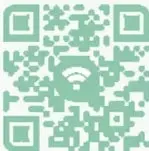 Código QR verde con enlace al recurso "Hacia el espacio" de la Agencia Espacial Mexicana (AEM).