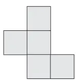 Figura inicial: escalera de 3 cuadrados que sube hacia la derecha; alternativas a, b, c, d.