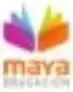 Logotipo a color de Maya Ediciones.