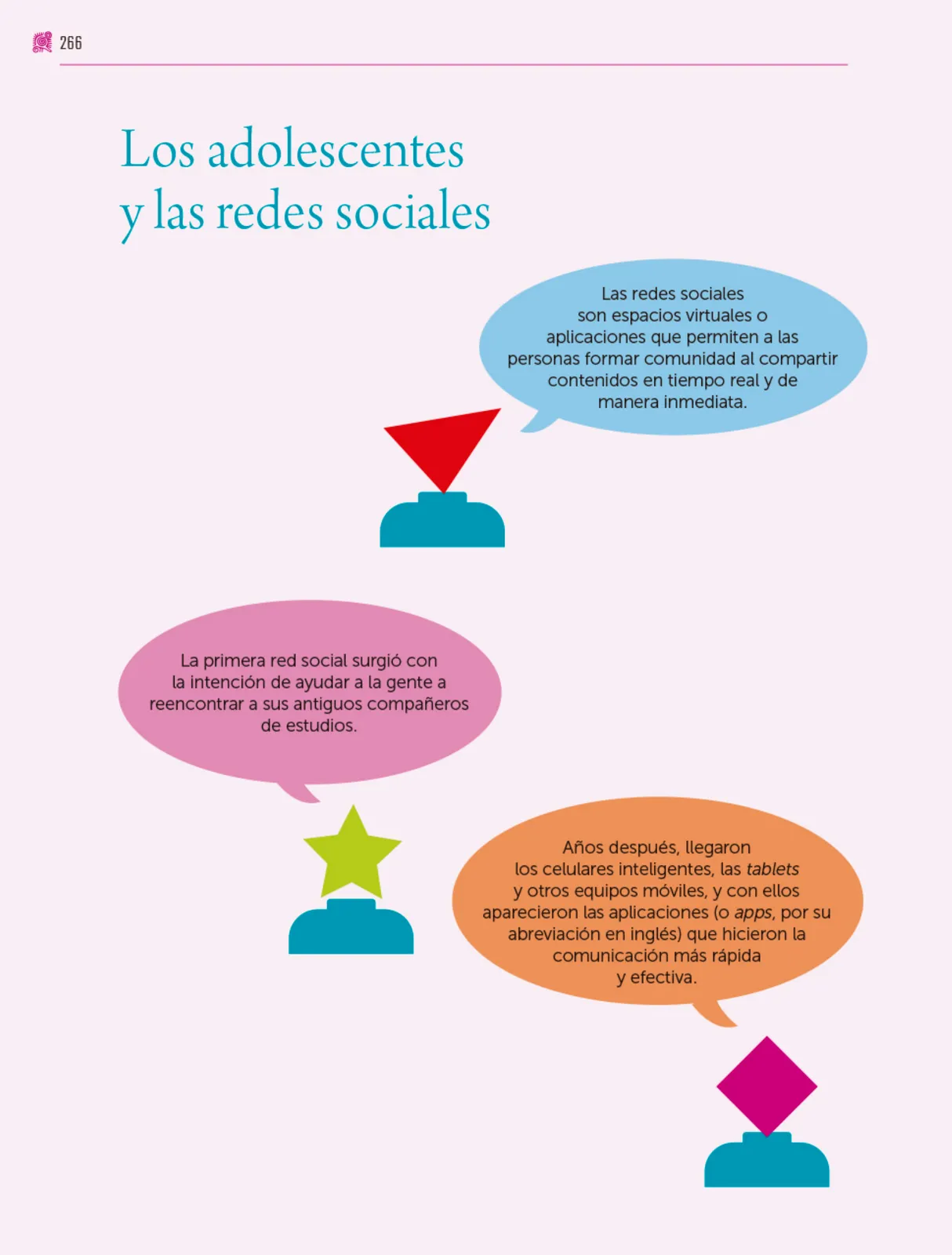 Página 267 de Colección Nanahuatzin. Nuestro libro de proyectos. Libro de Educación Secundaria Grado 3° Ciclo Escolar 2025 - 2026