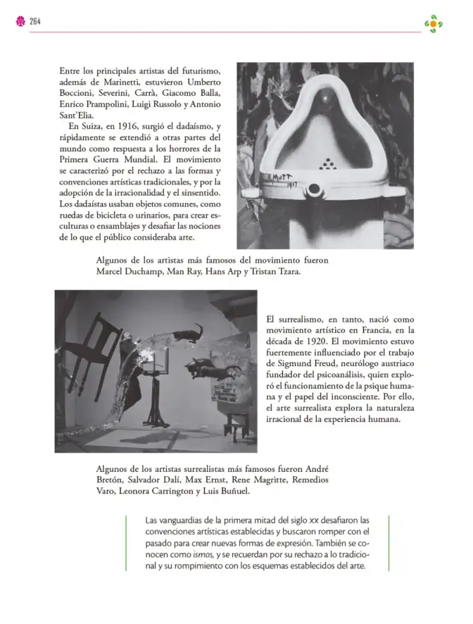 Página 265 de Colección Nanahuatzin. Lenguajes. Libro de Educación Secundaria Grado 3° Ciclo Escolar 2025 - 2026