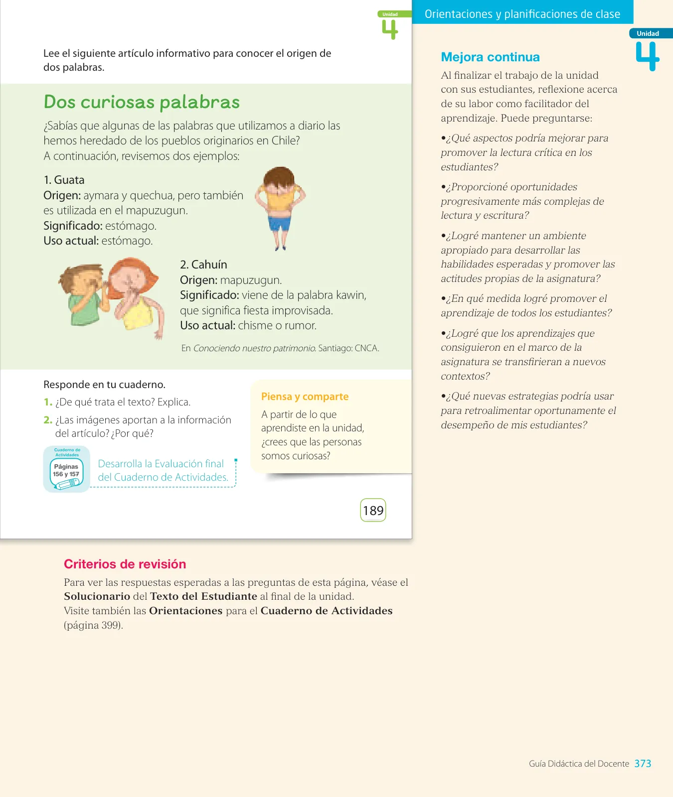 Página 165 de Lenguaje y Comunicación – Segundo Básico – Texto del Estudiante MINEDUC – Descargar PDF · 2024
