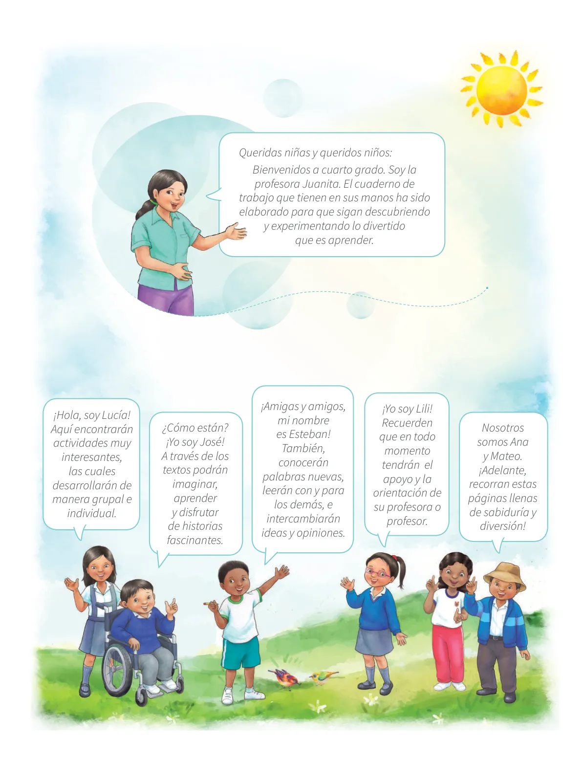 Página 5 de Comunicación 4 : cuaderno de trabajo para cuarto grado de Educación Primaria 2019 · 2019