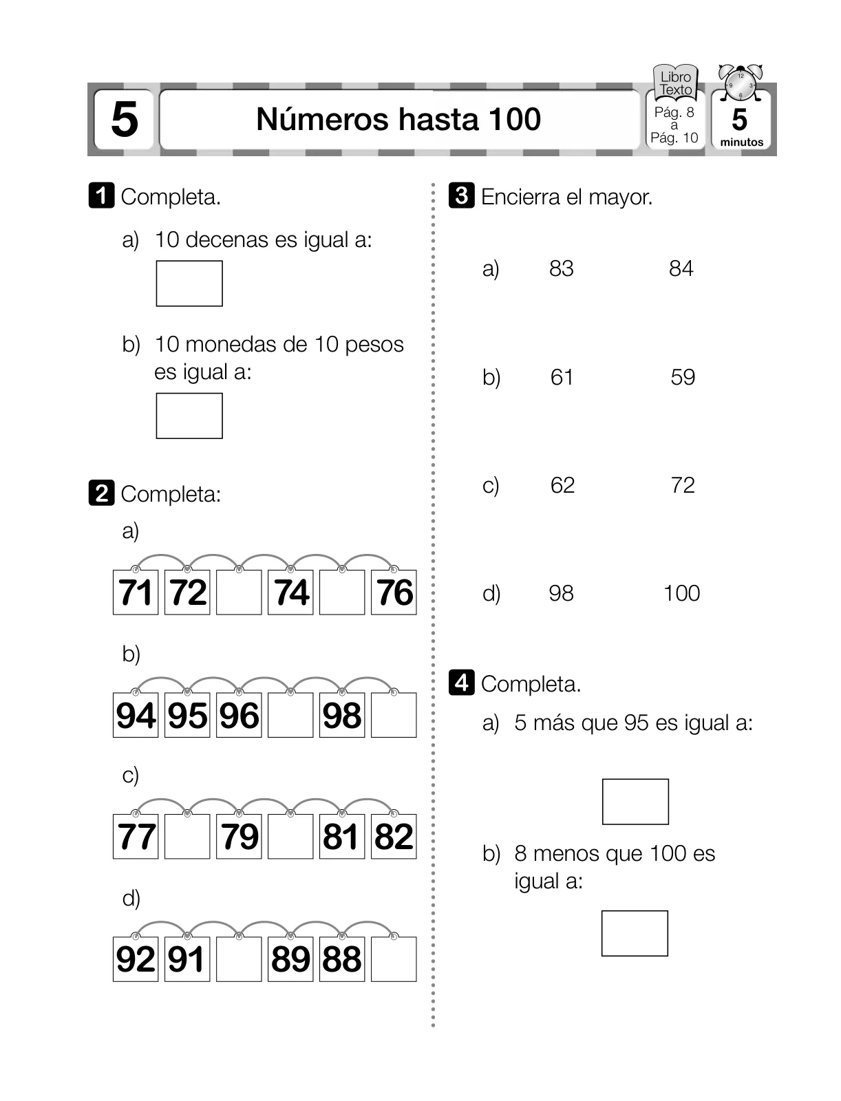 Página 6 de Sumo Primero – Segundo Básico | Texto del Estudiante MINEDUC – Descargar PDF · 2024