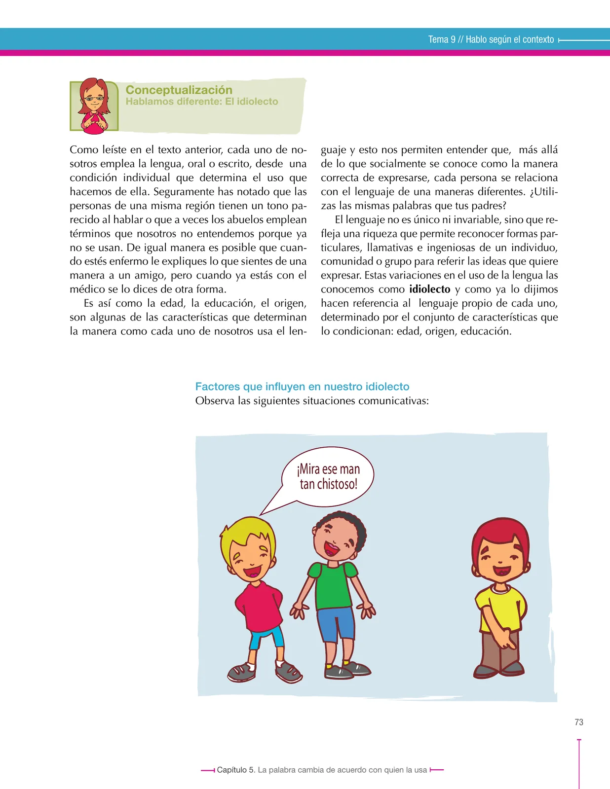 Miniatura página 73 de Lenguaje 7° · Secundaria Activa