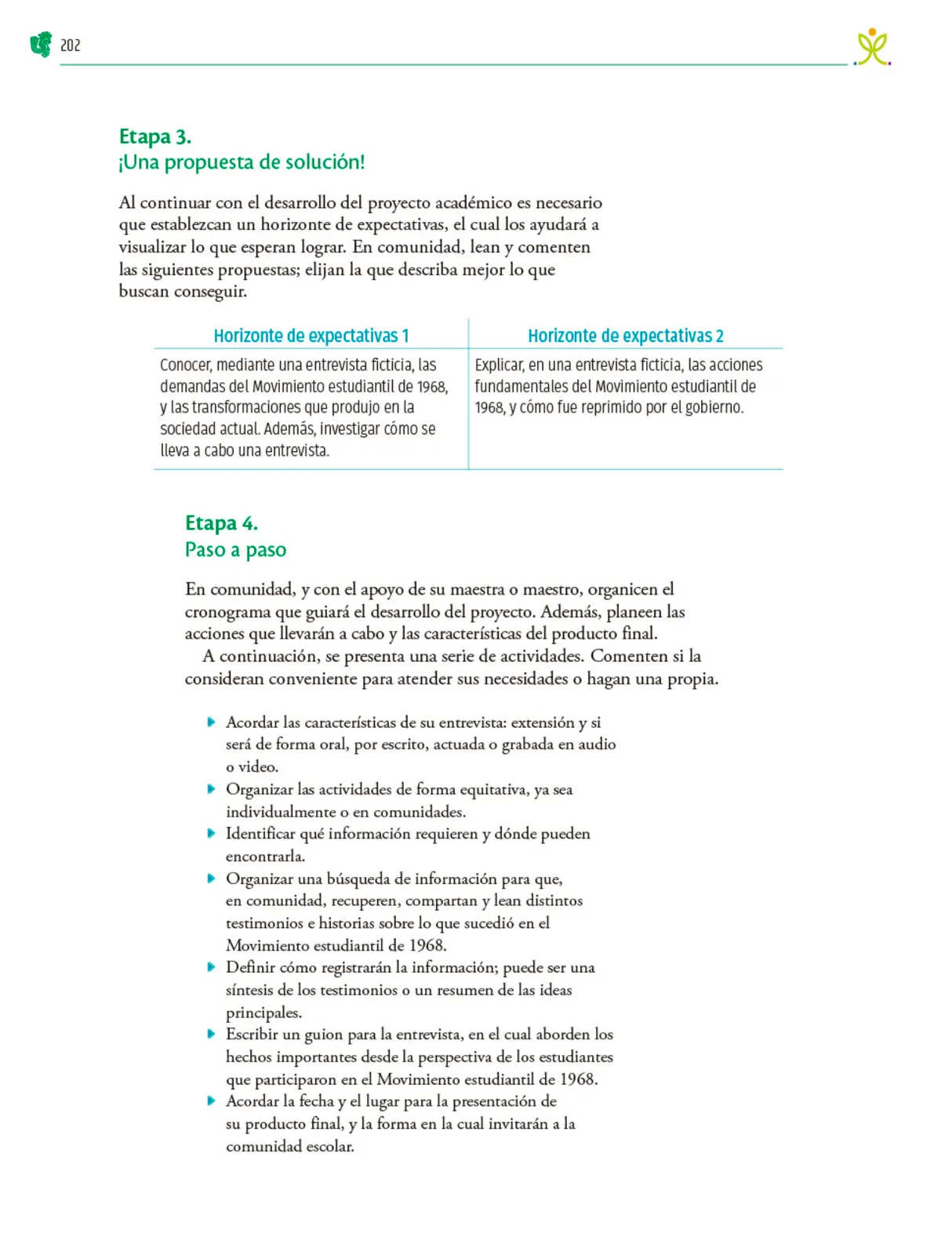 Miniatura página 203 de Colección Sk´asolil. Nuestro libro de Proyectos.  Tomo III.  Libro de Educación Telesecundaria Grado 2°  Ciclo Escolar 2025 - 2026
