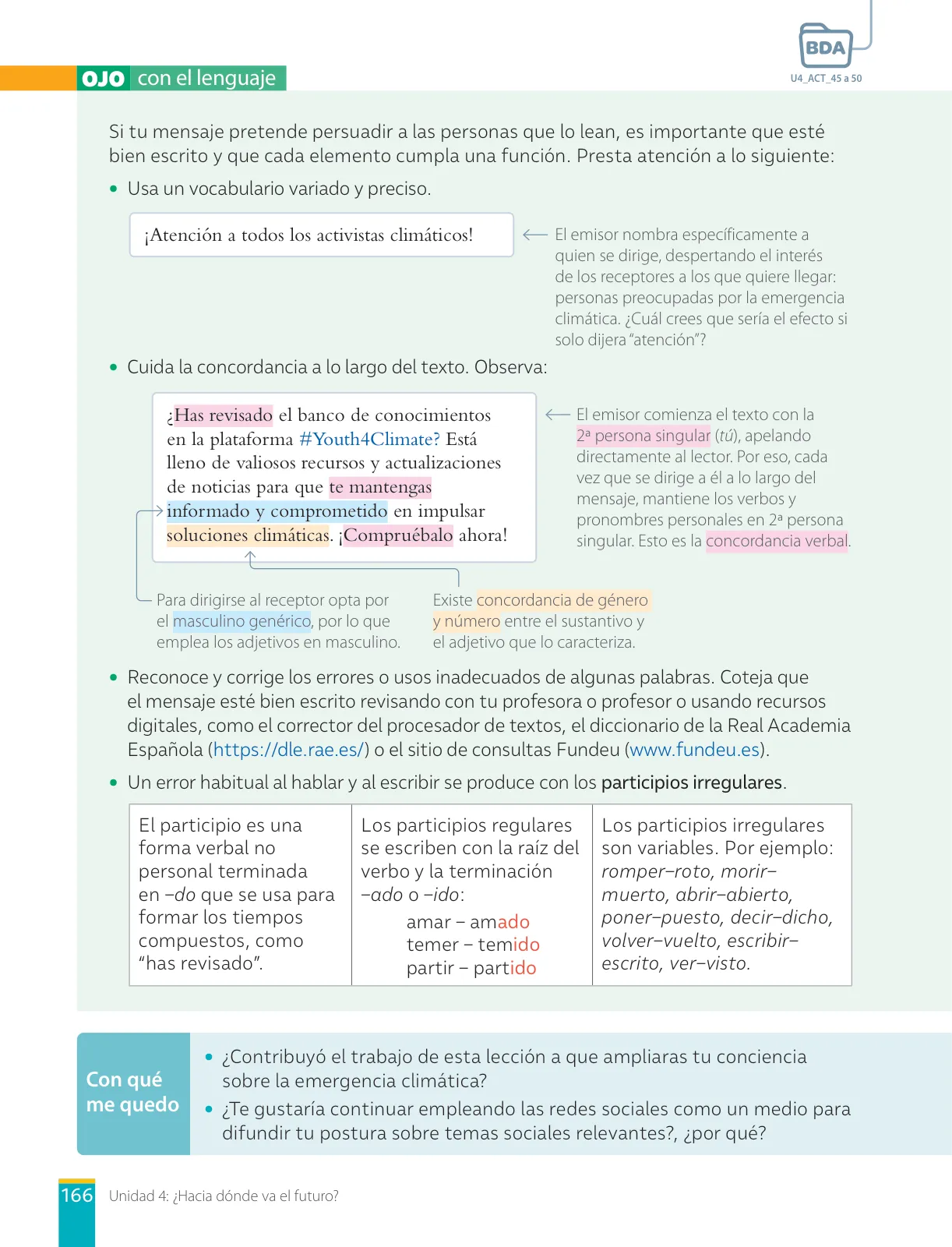 Miniatura página 168 de Lengua y Literatura – Octavo Básico | Texto del Estudiante MINEDUC – Descargar PDF · 2024