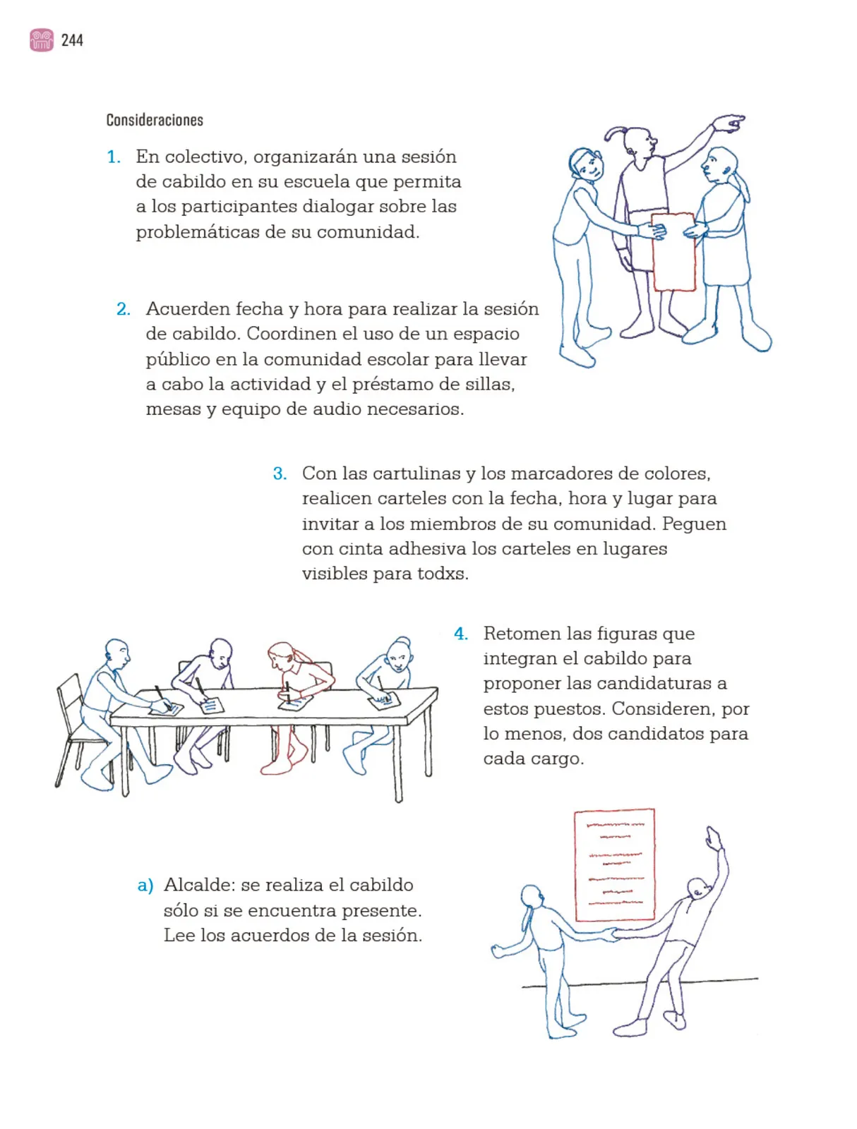 Miniatura página 247 de Proyectos Comunitarios.   Libro de Educación Primaria Grado 4°  Ciclo Escolar 2025 - 2026