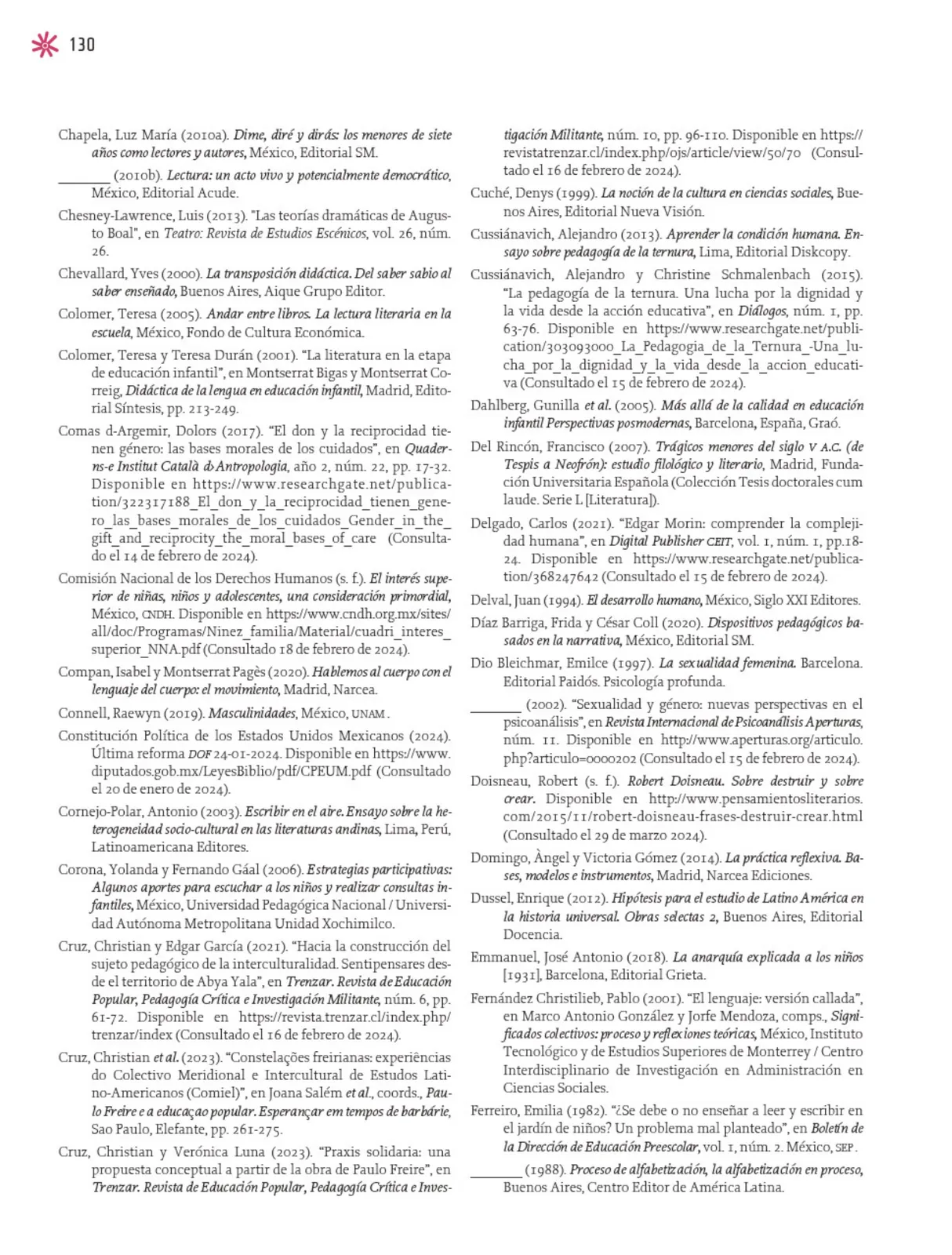 Página 131 de Un libro sin recetas para la maestra y el maestro. Fase 2 Libro de Educación Preescolar Grado 1°, 2°, 3° Ciclo Escolar 2025 - 2026