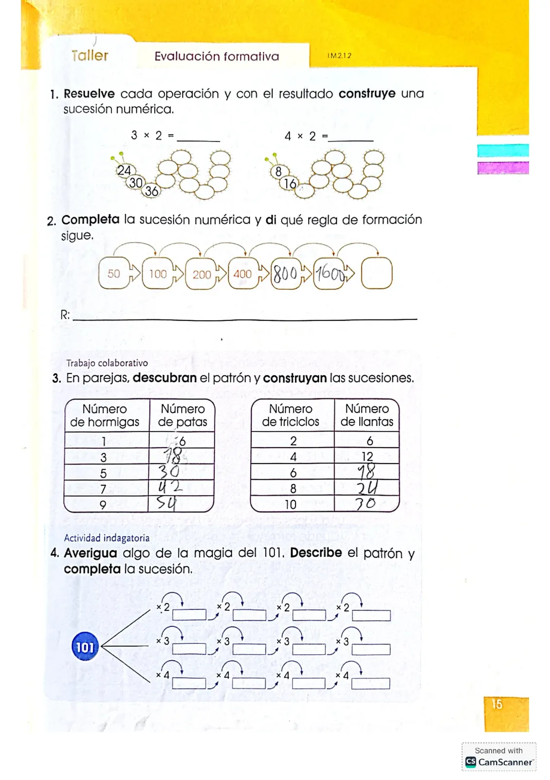 Página 15 de Matematica · 4 EGB · 2024