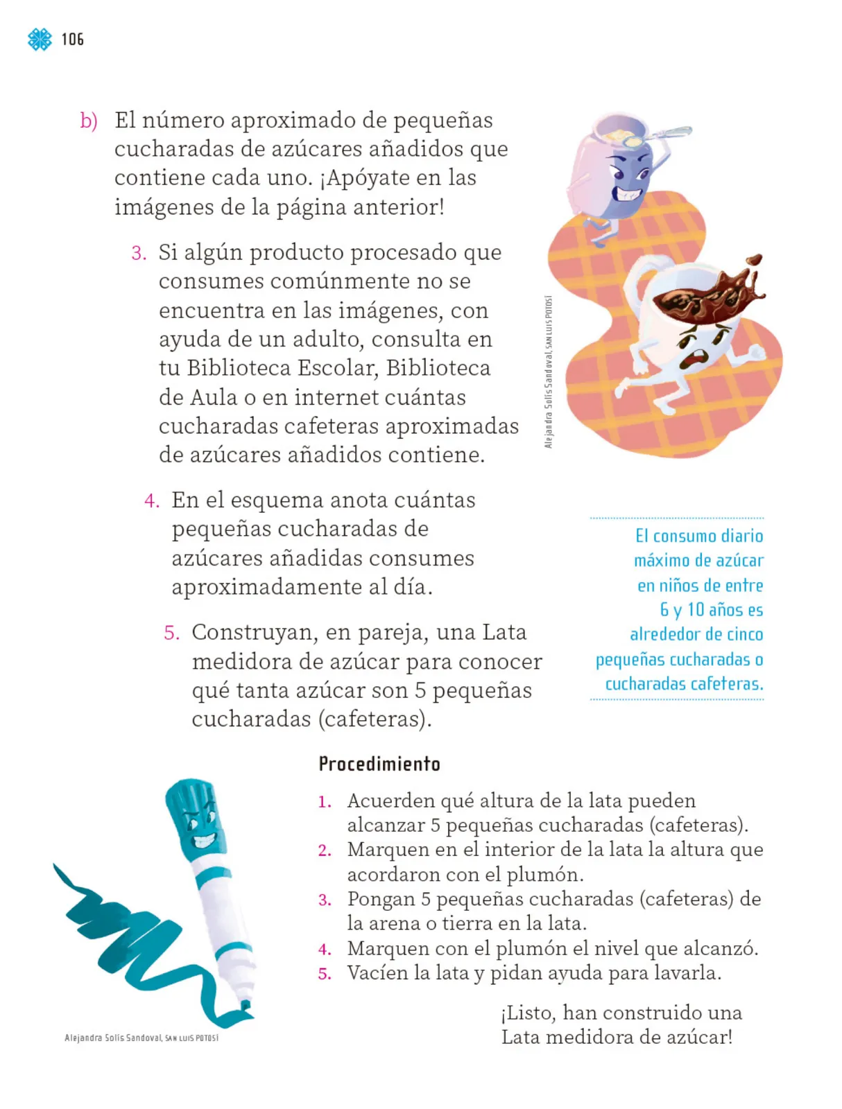 Página 107 de Proyectos de Aula.   Libro de Educación Primaria Grado 1°  Ciclo Escolar 2025 - 2026