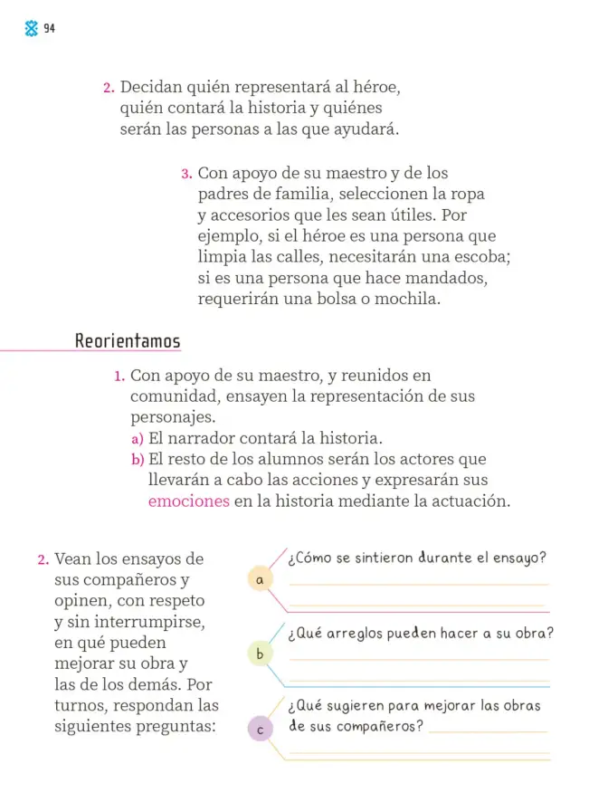 Página 95 de Proyectos Comunitarios. Libro de Educación Primaria Grado 1° Ciclo Escolar 2025 - 2026